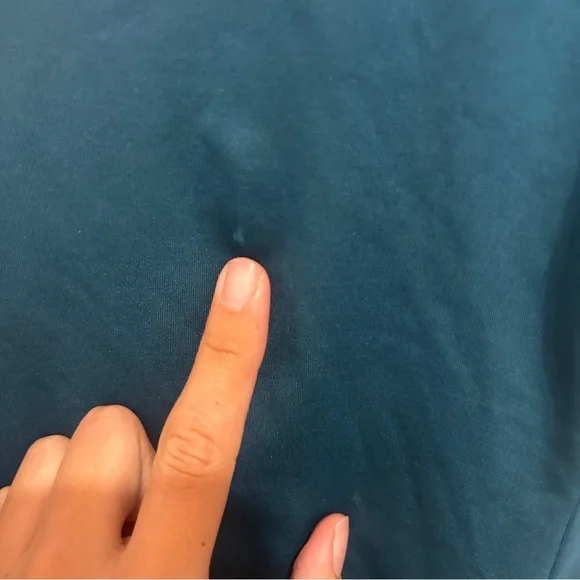 Hurley teal long sleeve rashgaurd sun protection top - Picture 6 of 6